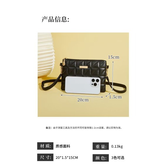 ladies bag简约手机包2025bags亚马逊热款轻便口红包手机包小挎包
